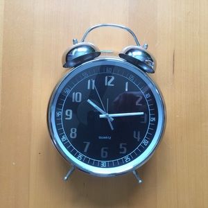 Retro Wall/Desk Alarm Clock